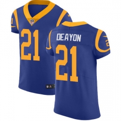 Nike Rams 21 Donte Deayon Royal Blue Alternate Men Stitched NFL New Elite Jersey