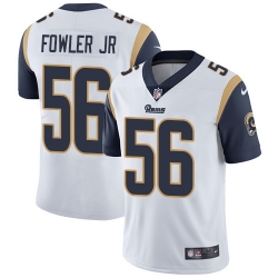 Nike Rams #56 Dante Fowler Jr White Men Stitched NFL Vapor Untouchable Limited Jersey