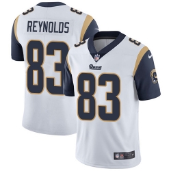 Nike Rams #83 Josh Reynolds White Men Stitched NFL Vapor Untouchable Limited Jersey