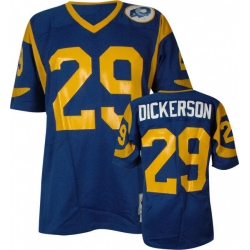 St Louis Rams 29 DICKERSON Blue mitchellandness