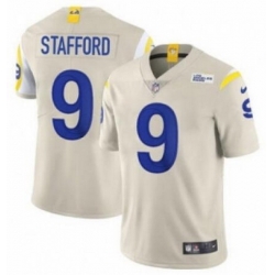 Youth Los Angeles Rams #9 Matthew Stafford Bone Stitched Football Limited Jersey