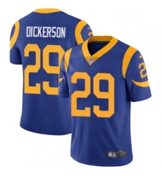 Youth Nike Los Angeles Rams 29 Eric Dickerson Royal Blue Alternate Vapor Untouchable Limited Player NFL Jersey