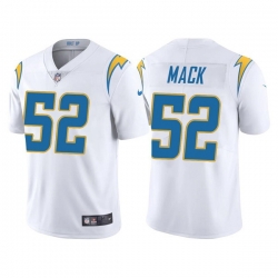 Men Los Angeles Chargers Khalil Mack #52 White Vapor Limited Jersey