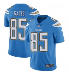 Men Nike Los Angeles Chargers 85 Antonio Gates Electric Blue Alternate Vapor Untouchable Limited Player NFL Jersey