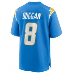 Men's Nike Max Duggan Powder Blue Los Angeles Chargers Vapor Limited Jersey