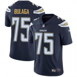 Nike Chargers 75 Bryan Bulaga Navy Blue Team Color Men Stitched NFL Vapor Untouchable Limited Jersey