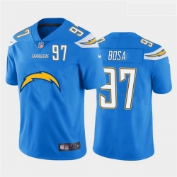 Nike Chargers 97 Joey Bosa Blue Team Big Logo Number Vapor Untouchable Limited Jersey