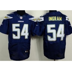 Nike San Diego Chargers 54 Melvin Ingram Navy Blue Elite New NFL Jersey