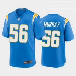 men kenneth murray los angeles chargers powder blue game jersey 2020 