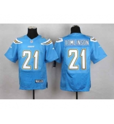 nike nfl jerseys san diego chargers 21 tomlinson lt.blue[Elite]