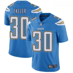 Chargers #30 Austin Ekeler Electric Blue Alternate Youth Stitched Football Vapor Untouchable Limited Jersey