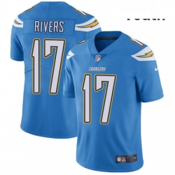 Youth Nike Los Angeles Chargers 17 Philip Rivers Elite Electric Blue Alternate NFL Jersey