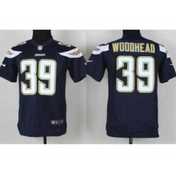 Youth Nike San Diego Chargers 39 Danny Woodhead Dark Blue NFL Jerseys