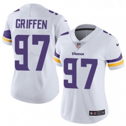 Womens Nike Minnesota Vikings 97 Everson Griffen Elite White NFL Jersey