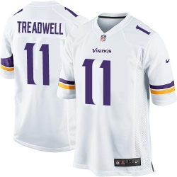 Nike Vikings #11 Laquon Treadwell White Youth Stitched NFL Elite Jersey