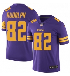 Youth Nike Minnesota Vikings 82 Kyle Rudolph Elite Purple Rush Vapor Untouchable NFL Jersey