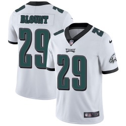 Men Nike Eagles #29 LeGarrette Blount White Stitched NFL Vapor Untouchable Limited Jersey