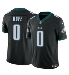 Men Philadelphia Eagles 0 Bryce Huff Black 2024 F U S E Vapor Untouchable Limited Stitched Football Jersey