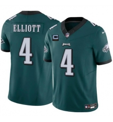 Men Philadelphia Eagles 4 Jake Elliott Green F U S E With 3 Star C Patch Vapor Untouchable Limited Stitched Football Jersey