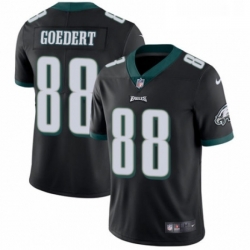 Mens Nike Philadelphia Eagles 88 Dallas Goedert Black Alternate Vapor Untouchable Limited Player NFL Jersey