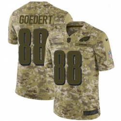 Mens Nike Philadelphia Eagles 88 Dallas Goedert Limited Camo 2018 Salute to Service NFL Jersey