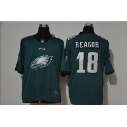 Nike Eagles 18 Jalen Reagor Green Team Big Logo Vapor Untouchable Limited Jersey