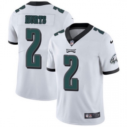 Nike Eagles 2 Jalen Hurts White Men Stitched NFL Vapor Untouchable Limited Jersey