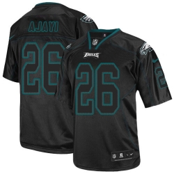 Nike Eagles #26 Jay Ajayi Lights Out Black Mens Stitched NFL Elite Jersey