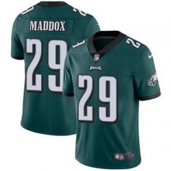 Nike Eagles #29 Avonte Maddox Midnight Green Team Color Mens Stitched NFL Vapor Untouchable Limited Jersey