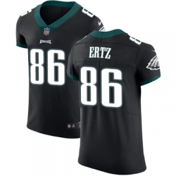 Nike Eagles #86 Zach Ertz Black Alternate Mens Stitched NFL Vapor Untouchable Elite Jersey