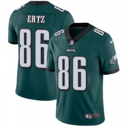 Nike Eagles #86 Zach Ertz Midnight Green Team Color Mens Stitched NFL Vapor Untouchable Limited Jersey