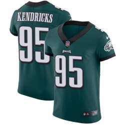 Nike Eagles #95 Mychal Kendricks Midnight Green Team Color Mens Stitched NFL Vapor Untouchable Elite Jersey