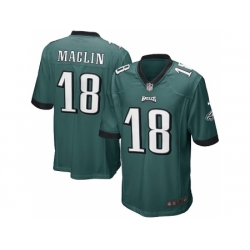 Nike Philadelphia Eagles 18 Jeremy Maclin green Game NFL Jersey