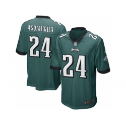 Nike Philadelphia Eagles 24 Nnamdi Asomugha green Game NFL Jersey