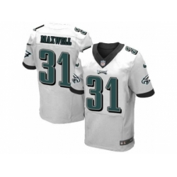 Nike Philadelphia Eagles 31 Byron Maxwell white Elite NFL Jersey