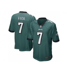 Nike Philadelphia Eagles 7 Michael Vick green Game NFL Jersey