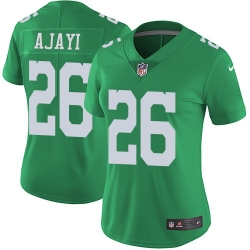 Nike Eagles #26 Jay Ajayi Green Womens Stitched NFL Limited Rush Jersey