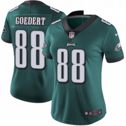 Womens Nike Philadelphia Eagles 88 Dallas Goedert Midnight Green Team Color Vapor Untouchable Limited Player NFL Jersey