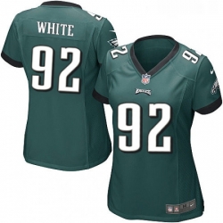 Womens Nike Philadelphia Eagles 92 Reggie White Game Midnight Green Team Color NFL Jersey