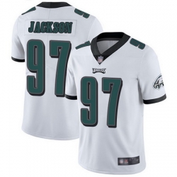 Eagles 97 Malik Jackson White Youth Stitched Football Vapor Untouchable Limited Jersey