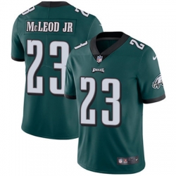 Nike Eagles #23 Rodney McLeod Jr Midnight Green Team Color Youth Stitched NFL Vapor Untouchable Limited Jersey