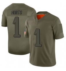 Youth Nike Jalen Hurts Philadelphia Eagles Limited Camo 2019 Salute to Service NFL Jersey