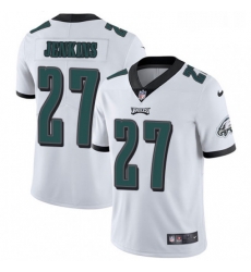 Youth Nike Philadelphia Eagles 27 Malcolm Jenkins White Vapor Untouchable Limited Player NFL Jersey