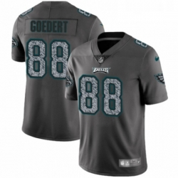 Youth Nike Philadelphia Eagles 88 Dallas Goedert Gray Static Vapor Untouchable Limited NFL Jersey