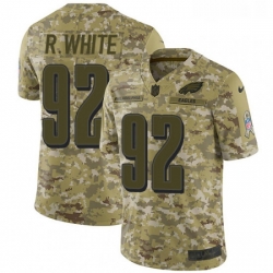 Youth Nike Philadelphia Eagles 92 Reggie White Limited Camo 2018 Salute to Service NFL Jersey