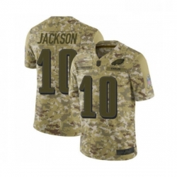 Youth Philadelphia Eagles 10 DeSean Jackson Limited Camo 2018 Salute to Service Football Jersey