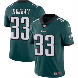 Youth Philadelphia Eagles 33 Cooper DeJean Green 2024 Draft Vapor Untouchable Limited Stitched Football Jersey