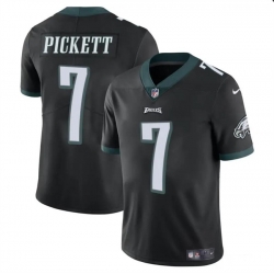 Youth Philadelphia Eagles 7 Kenny Pickett Black Vapor Untouchable Limited Stitched Football Jersey