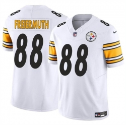 Men Pittsburgh Steelers 88 Pat Freiermuth White 2024 F U S E Alternate Vapor Untouchable Limited Stitched Jersey