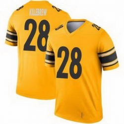 Men Pittsburgh Steelers Miles Killebrew #28 Legend Football Jersey